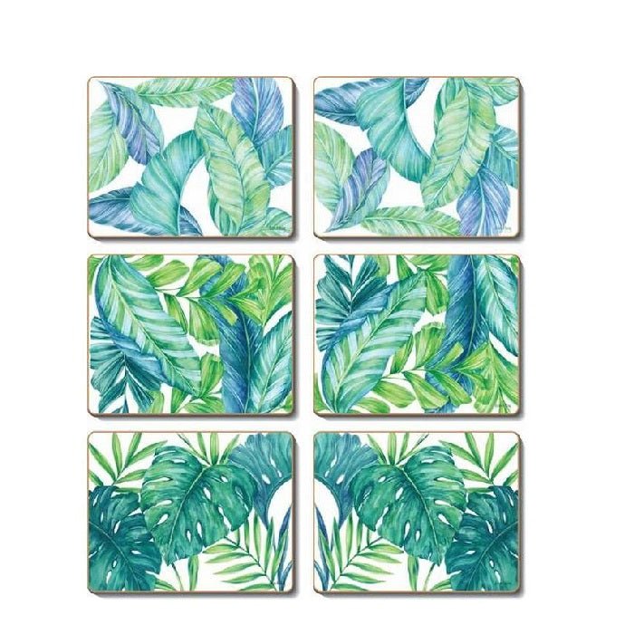 Tropical Leaves Coasters - Paulas Home & Living