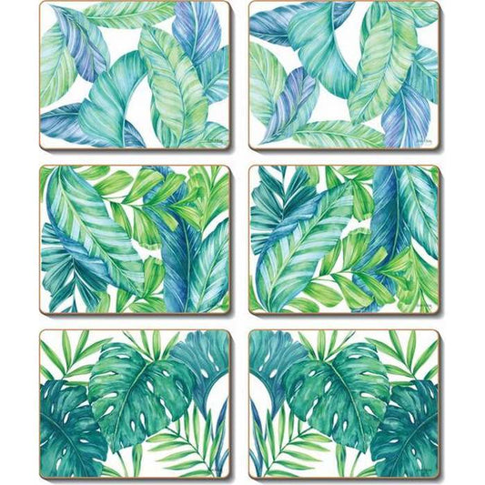 Tropical Leaves Coasters - Paulas Home & Living