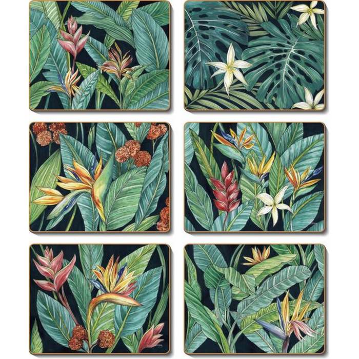 Tropical Midnight Placemats - Paulas Home & Living