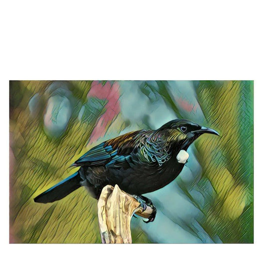 Tui Art Print On Glass - Paulas Home & Living