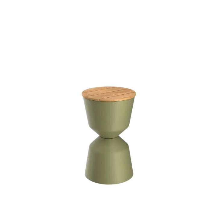 Tunin Outdoor Side Table/Stool with Ice Bucket - Paulas Home & Living