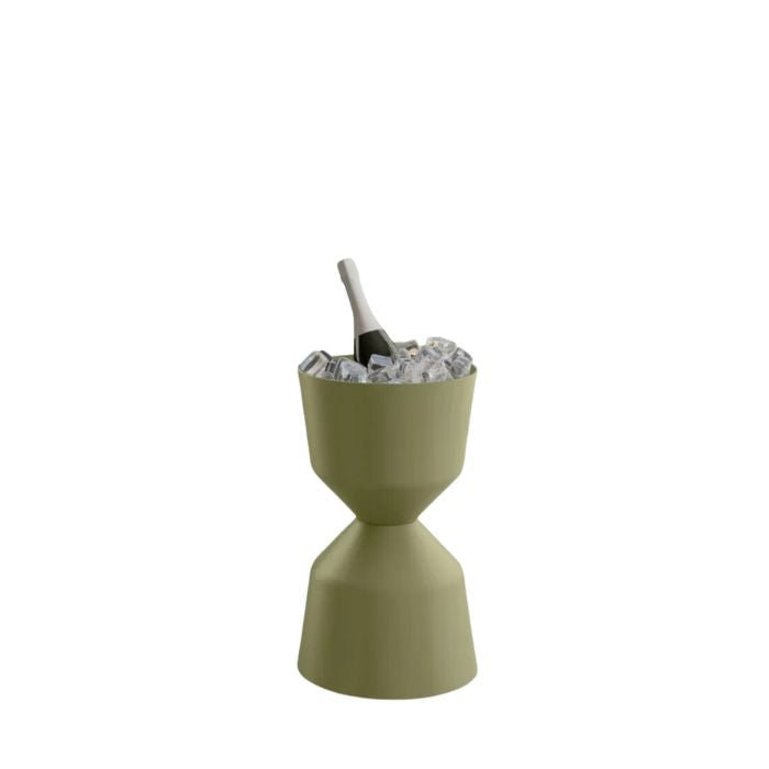Tunin Outdoor Side Table/Stool with Ice Bucket - Paulas Home & Living