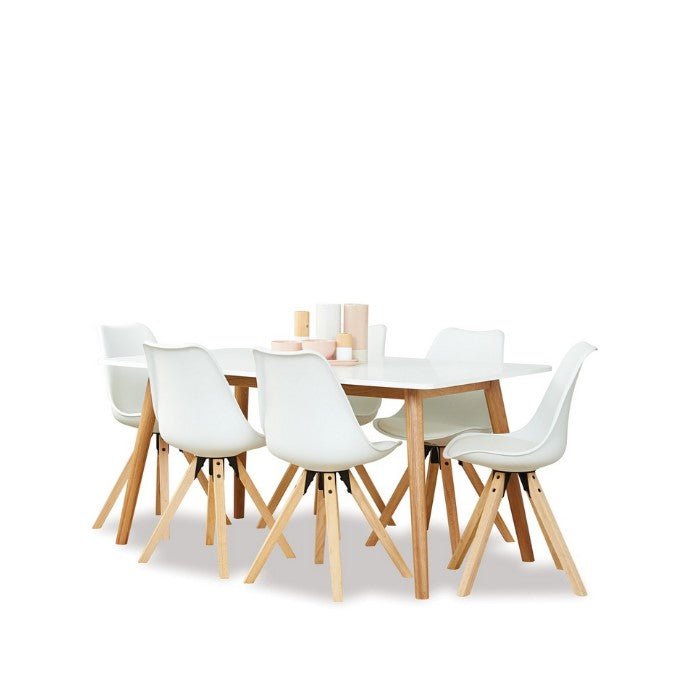 Turin & Dima Dining Suite 1600w (7 Pce) - Paulas Home & Living