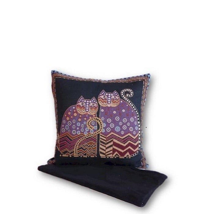 Two Cats Cushion - Paulas Home & Living