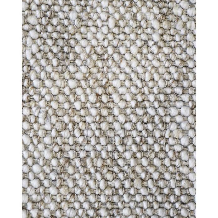 Ulster Floor Runner - White/Natural (Wool Blend) - Paulas Home & Living