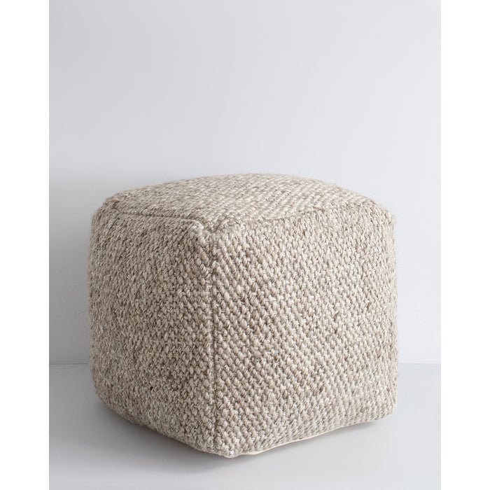 Ulster Ottoman - Taupe - Paulas Home & Living