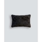 Valentina Black Cushion (Faux Fur) - Paulas Home & Living
