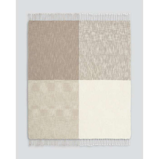 Varese Throw Biscuit (Wool/Cotton Mix) - Paulas Home & Living