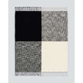 Varese Throw Black (Wool/Cotton Mix) - Paulas Home & Living