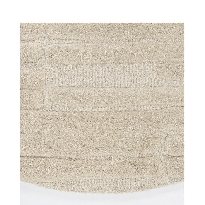 Venice Floor Rug Ecru - (100% Wool) - Paulas Home & Living