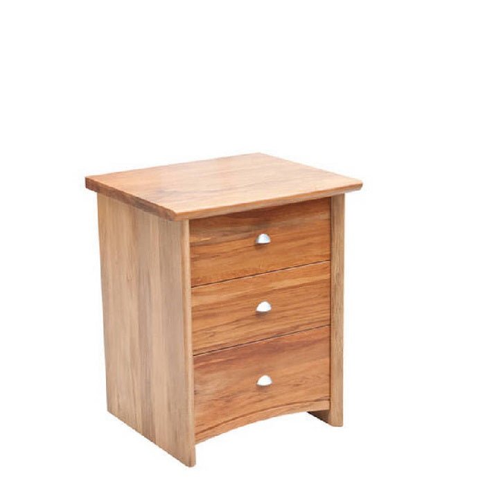 Verso 3 Drawer Bedside - Paulas Home & Living