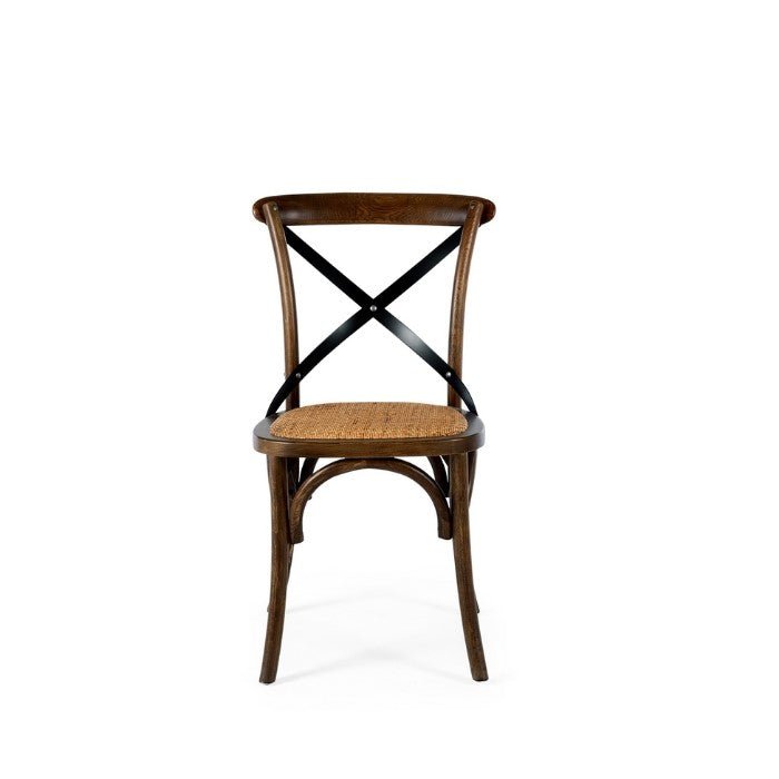 Villa X-Back Chair - Deep Oak - Paulas Home & Living