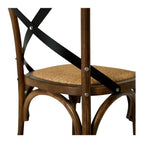Villa X-Back Chair - Deep Oak - Paulas Home & Living