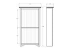 Villager Bookcase - 1800x900 - Paulas Home & Living