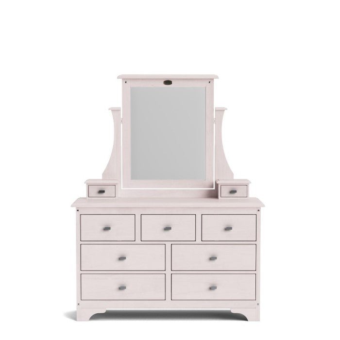 Villager BR Dresser & Mirror 9 Drawer - Paulas Home & Living