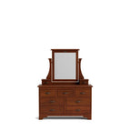 Villager BR Dresser & Mirror 9 Drawer - Paulas Home & Living