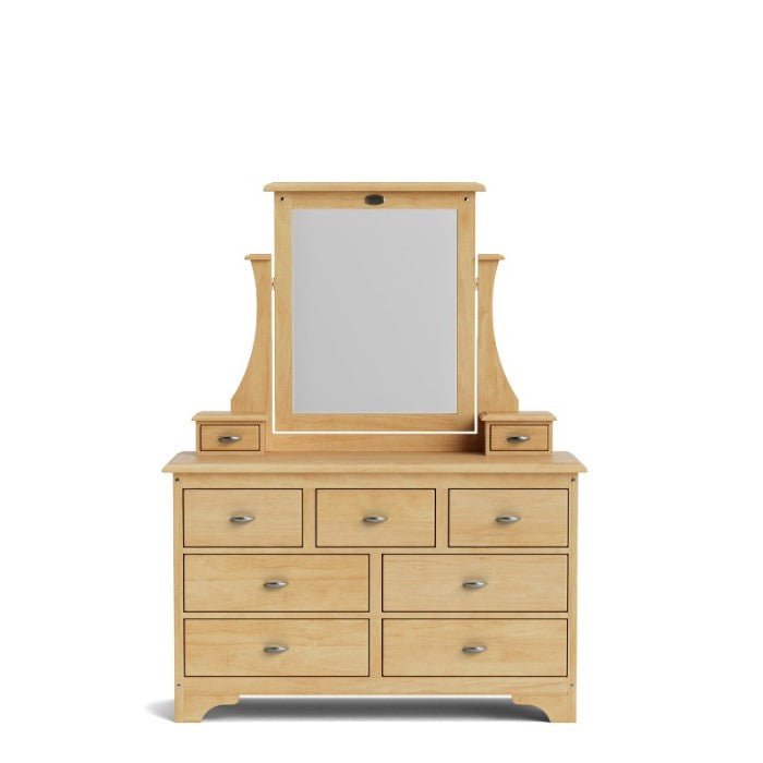 Villager BR Dresser & Mirror 9 Drawer - Paulas Home & Living