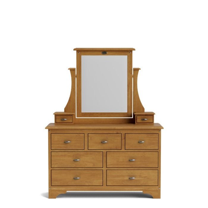 Villager BR Dresser & Mirror 9 Drawer - Paulas Home & Living