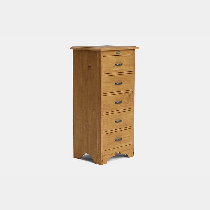 Villager BR Tallboy 5 Drawer - Paulas Home & Living