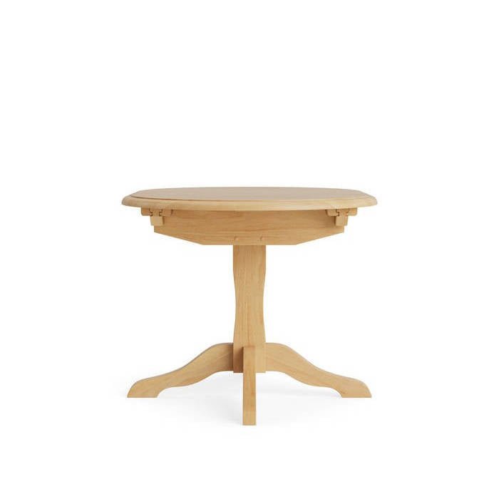 Villager Dining Extension Table - Round - extends to 1050dia - Paulas Home & Living