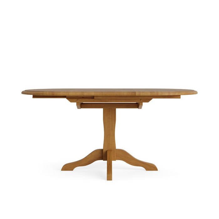 Villager Dining Extension Table - Round - extends to 1050dia - Paulas Home & Living