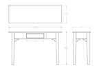 Villager Hall Table with Drawer - Paulas Home & Living