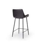 Vintage Barstool PU 660SH - Black or Grey PU - Paulas Home & Living