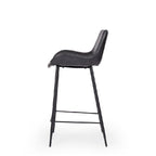 Vintage Barstool PU 660SH - Black or Grey PU - Paulas Home & Living