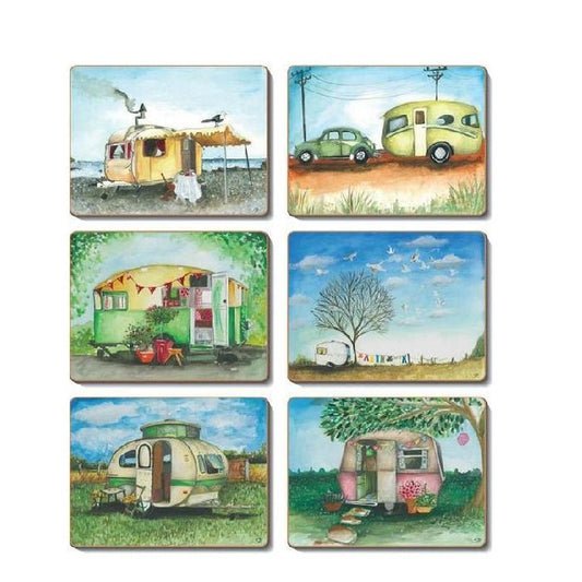 Vintage Caravan Coasters - Paulas Home & Living