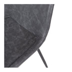 Vintage Dining Chair PU - Grey - Paulas Home & Living