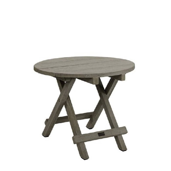 Vintage Outdoor Side Table Round - Paulas Home & Living