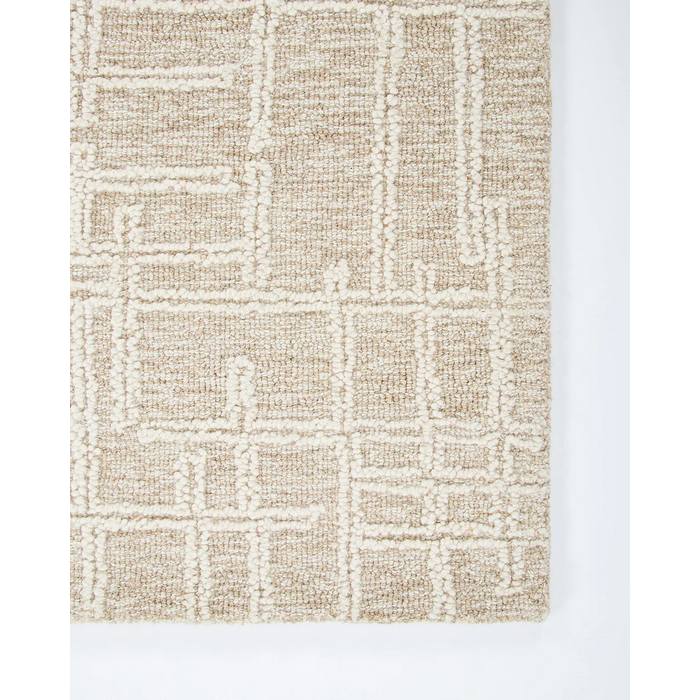 Vista Floor Rug - Natural (100% Wool) - Paulas Home & Living