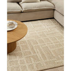 Vista Floor Rug - Natural (100% Wool) - Paulas Home & Living