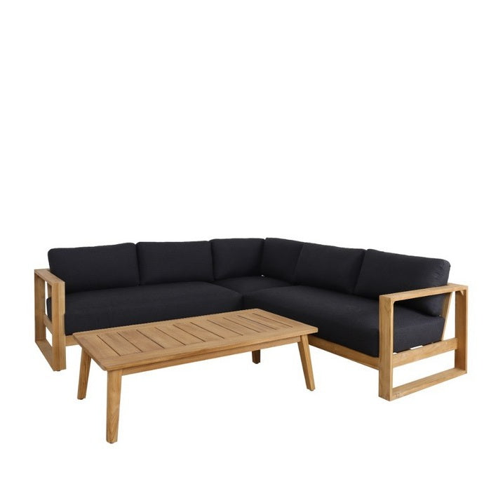 Aries Teak Outdoor Corner Sofa set