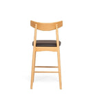 Wagner Barstool with PU seat - 660 Seat Height - Paulas Home & Living