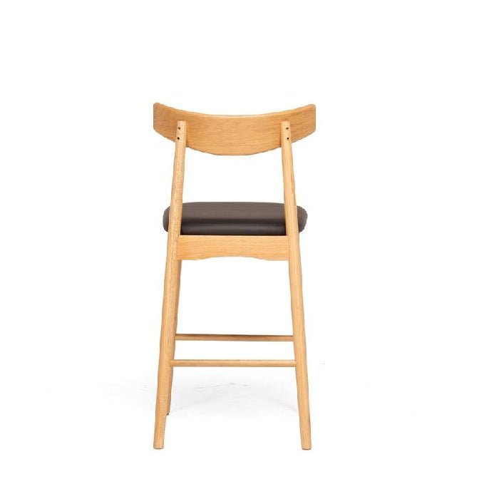 Wagner Barstool with PU seat - 660 Seat Height - Paulas Home & Living