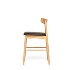 Wagner Barstool with PU seat - 660 Seat Height - Paulas Home & Living