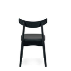 Wagner Dining Chair - Black Oak - Paulas Home & Living