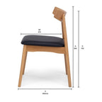 Wagner Dining Chair - Natural - Paulas Home & Living