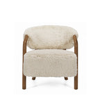 The Yak Shaggy Armchair - Dark Oak frame