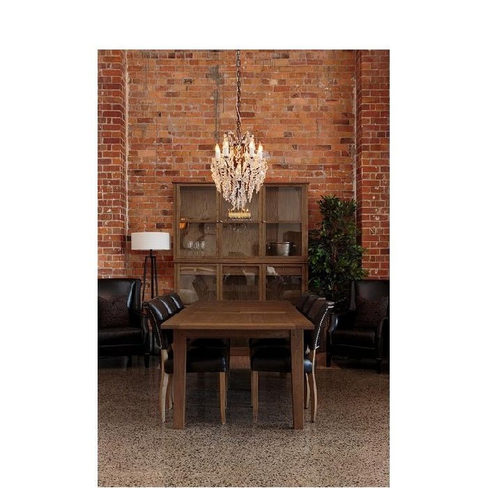 Wentworth Dining Table Oak 2100-3100 - Paulas Home & Living