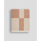Winton Coral Throw (Wool/Cotton Mix) - Paulas Home & Living