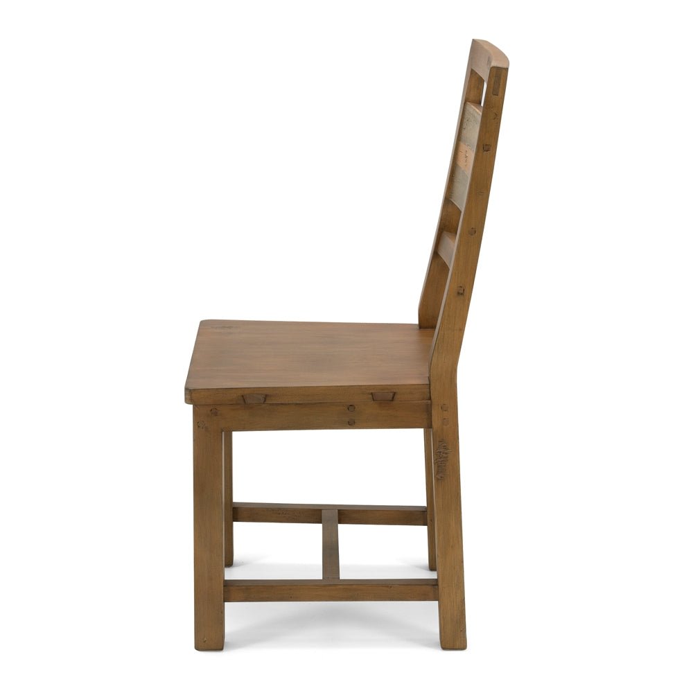 Woodenforge Dining Chair - Timber Seat - Paulas Home & Living