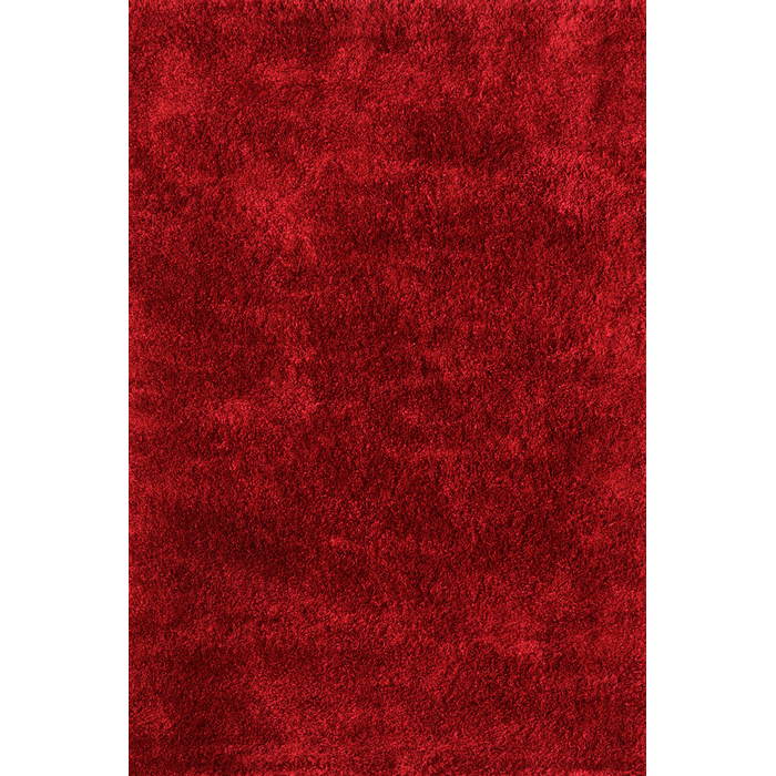 York Floor Rug - Chilli Red (100% Polypropylene) - Paulas Home & Living