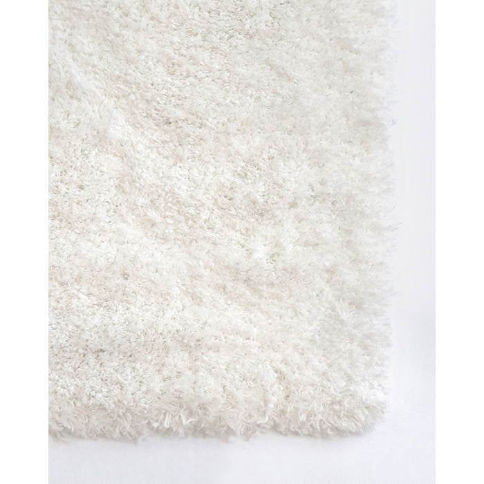 York Floor Rug - White (100% Polypropylene) - Paulas Home & Living