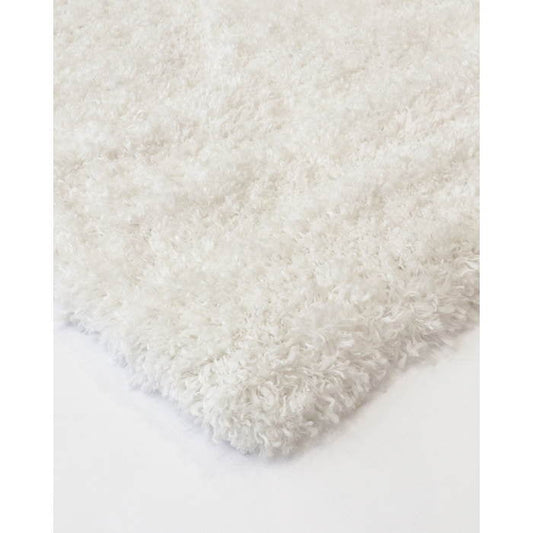 York Floor Rug - White (100% Polypropylene) - Paulas Home & Living