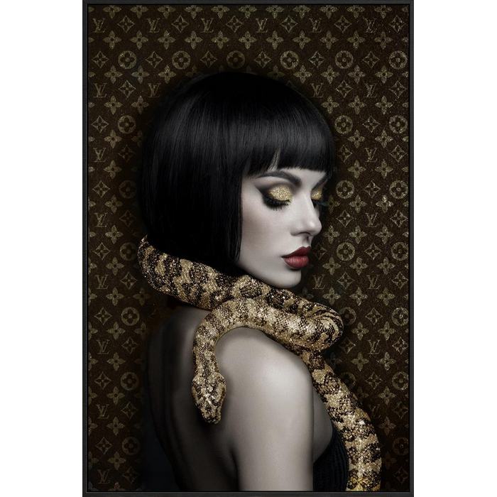 YvesSaintLaurent with Snake canvas - Paulas Home & Living