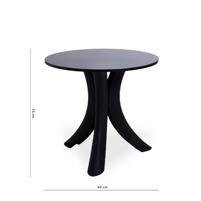 Canard Side Table - Black or White