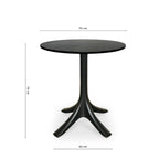 Canard Outdoor Table 700dia - Black or White
