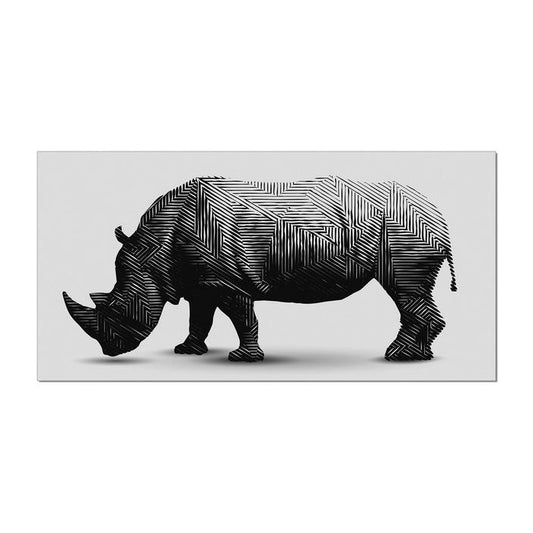 Rhino 2000x1000 Perpex Wall Art